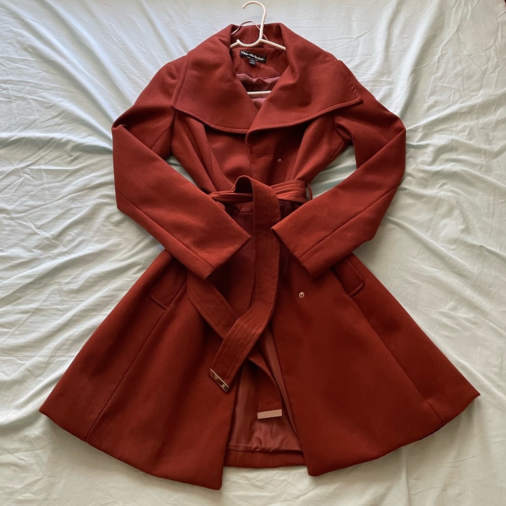 Miss Selfridge Wrap Belted Coat